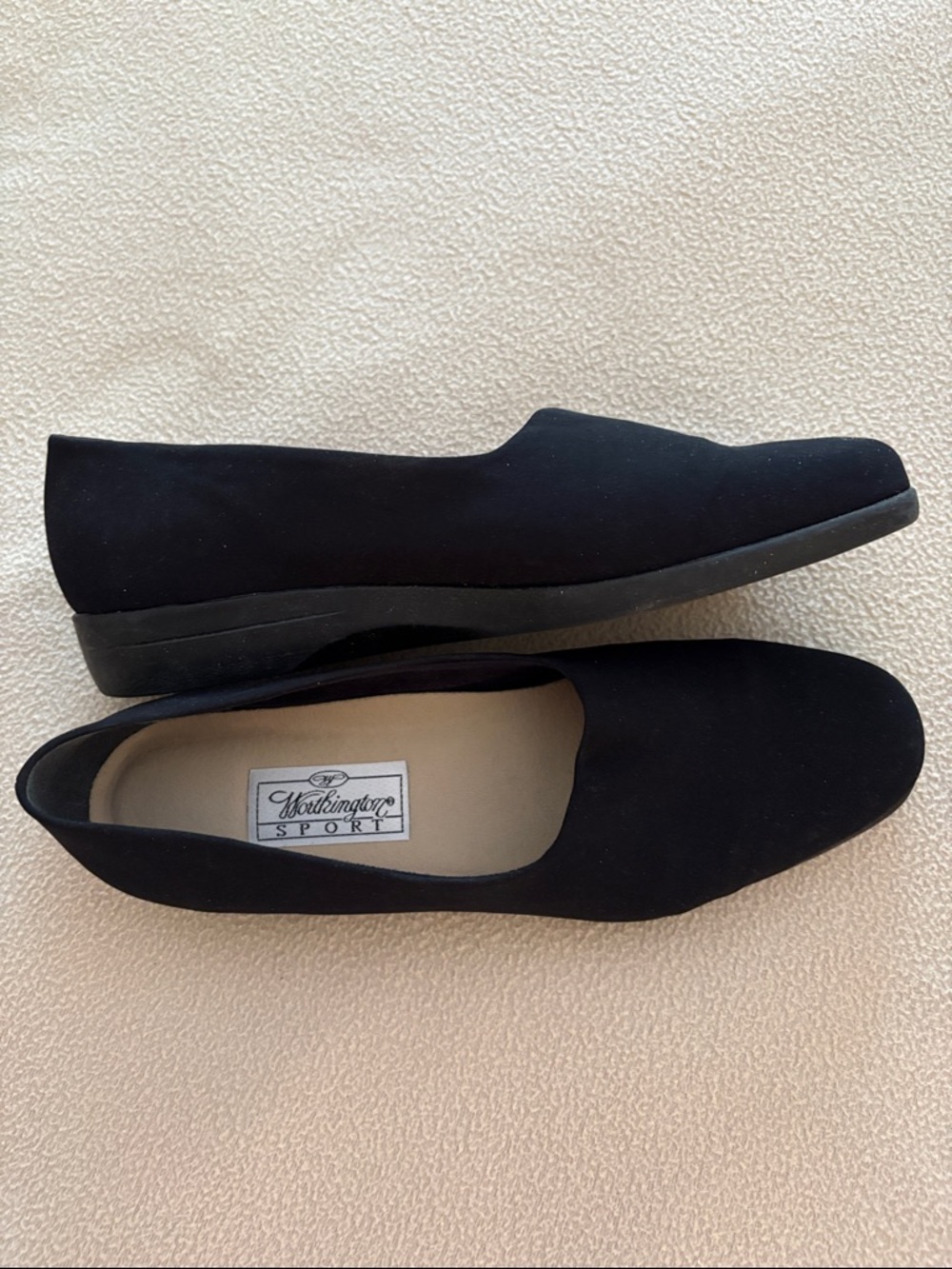 Worthington Sport Black Slip-On Women's Flats. 9 medium - Picture 2 of 6